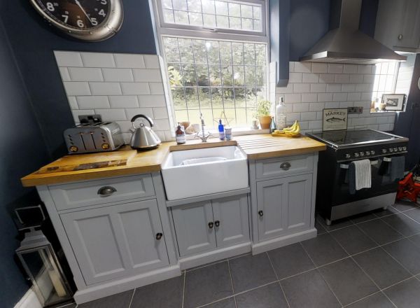 Carefully chosen accessories make a kitchen look like a home not a showroom