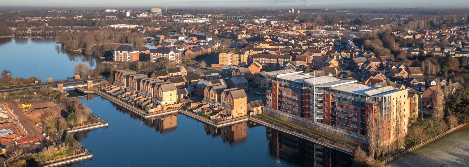 Doncaster aerial view